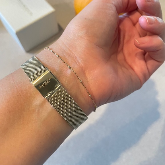 30mm Wonderlust Ivory & Gold Mesh Watch, brand new comes with box. - Picture 4 of 8